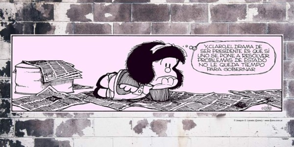 Las mejores frases de Mafalda, el inolvidable personaje creado por Quino&nbsp;&nbsp;