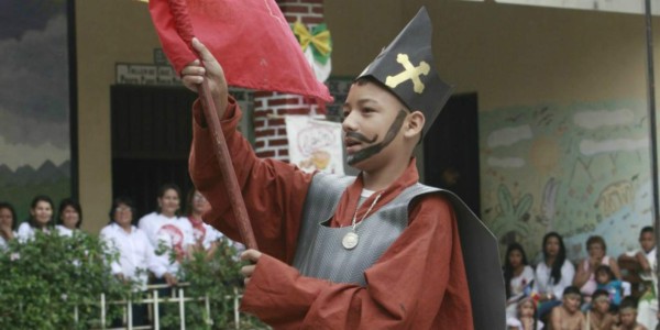 El cacique Lempira cobró vigencia en centros educativos de la capital