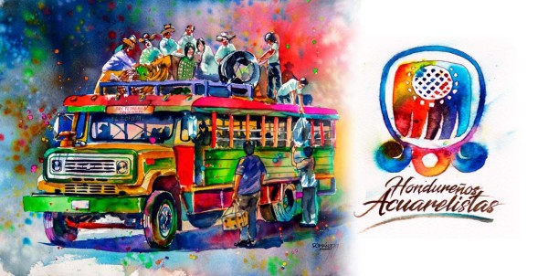 Hondureños Acuarelistas: en busca del reconocimiento a un arte pintado a la orilla