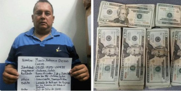 Detienen a hondureño con $14 mil en aeropuerto