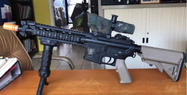 Armas de grueso calibre: las comprometedoras fotos que Tony Hernández tenía en su celular