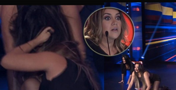 Concursantes se agreden en vivo en un concurso de talento &nbsp;&nbsp;