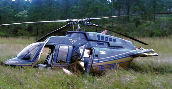 Maniobra del piloto evitó tragedia en helicóptero