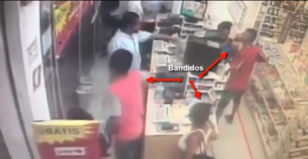 Brasil: Malhechor sufre un infarto mientras robaba en una farmacia