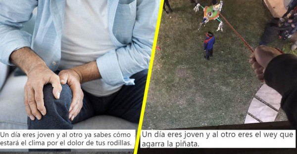 Los graciosos memes que deja la frase 'un día eres joven... '