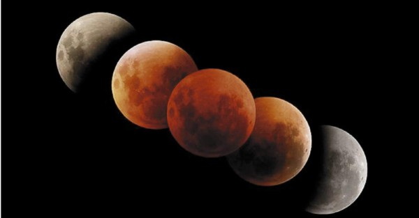 Este lunes se verá eclipse total de luna
