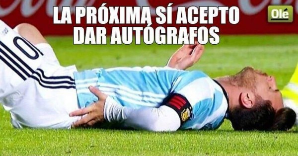 Los divertidos memes del partido entre Honduras y Argentina