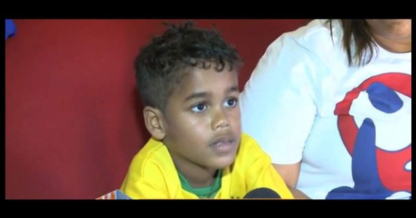 El niño brasileño llamado Zinedine Yazid Zidane Thierry Henry Barthez