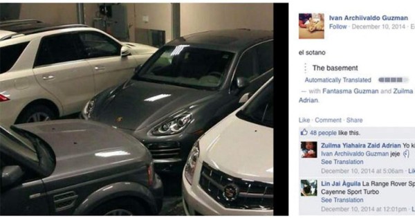 FOTOS: Mesas de dinero y hasta animales exóticos, así son los lujos del hijo de 'El Chapo' Guzmán