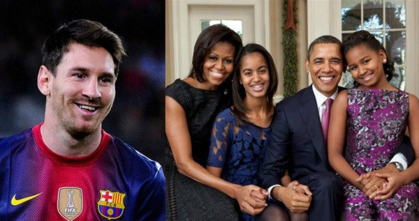 Las hijas de Barack Obama quieren conocer a Messi, pero esto dijo el argentino &nbsp;&nbsp;