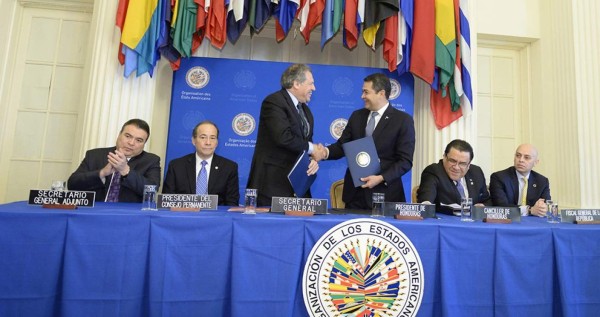 OEA: Finalización de la Maccih es un hecho negativo contra la corrupción en Honduras