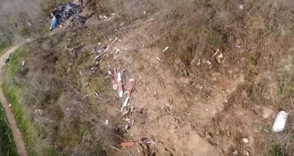 FOTOS: Así quedó la zona del accidente donde murió Kobe Bryant