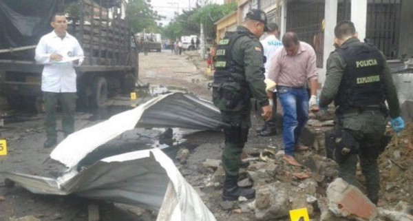 Atentado en Colombia deja 19 heridos