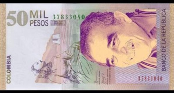 Colombia emitirán billete con imagen de Gabriel García Márquez