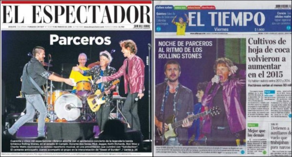 Juanes hace aparición sorpresa en el concierto de The Rolling Stones