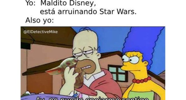 Los tiernos memes que dejó la aparición del bebé Yoda en Star Wars