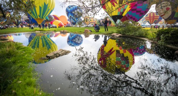 FOTOS: Así celebrarán festival de globos aerostáticos en Nuevo México