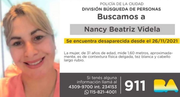 Misteriosos chats y una llamada anónima: la clave para el hallazgo del cuerpo de Nancy Videla (FOTOS)