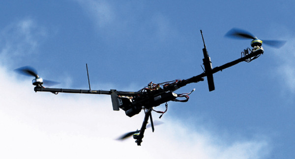 Cazador de imágenes desde las alturas