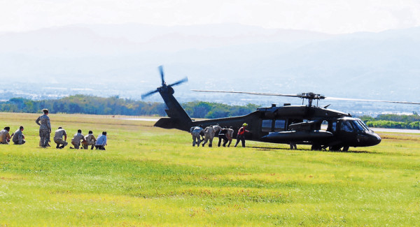 Entrenamiento Honduras-Guatemala en Comayagua