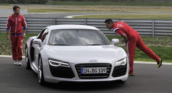 Los espectaculares autos del Bayern Munich