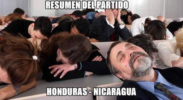 ¡Aquí están! Los memes después del partido Honduras-Nicaragua en la Copa Uncaf