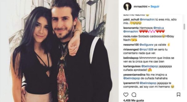 El guapo hermano de Belinda causa furor con supuesto romance