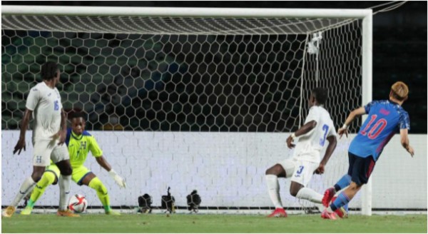 Las imágenes de la derrota de Honduras ante Japón previo a los Juegos Olímpicos