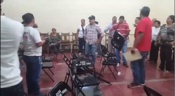 Zafarrancho se armó en reunión política del partido Libre