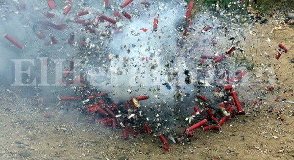 Comayagüela: Asestan primer golpe a la venta de pólvora con fuerte decomiso