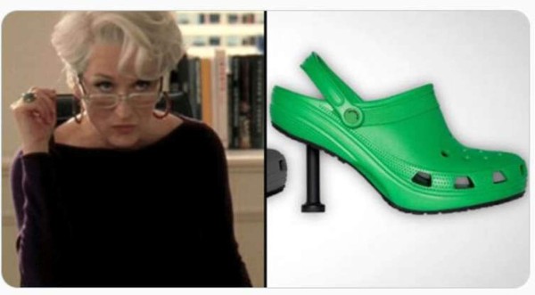 Clones: las nuevas sandalias crocs con tacón que desatan los memes en Internet