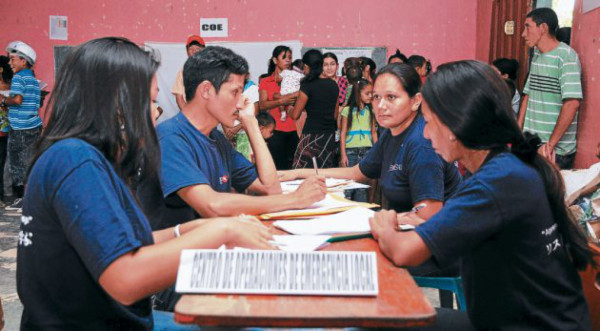 Previenen derrumbes en el sur de Honduras