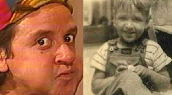 Así eran los personajes del Chavo del 8 cuando eran niños