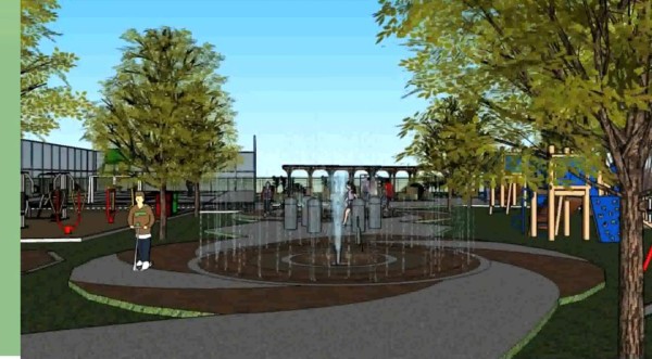 Renovarán parque con diseño integral