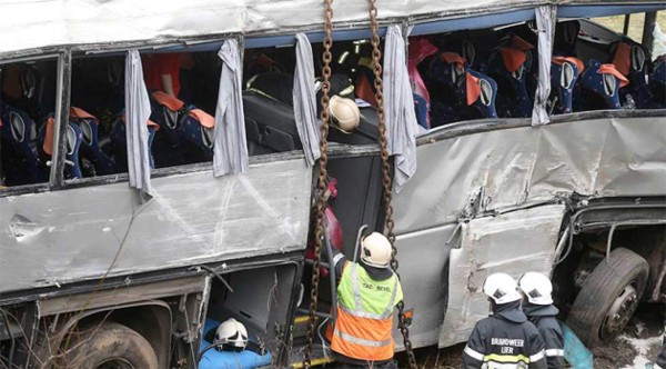 Al menos 35 muertos en un accidente de autobús en China&nbsp;&nbsp;