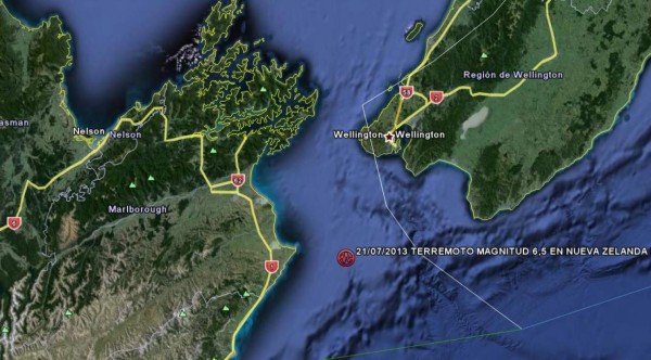 Un sismo de 7.2 de magnitud se registró en el Pacífico cerca de Nueva Caledonia