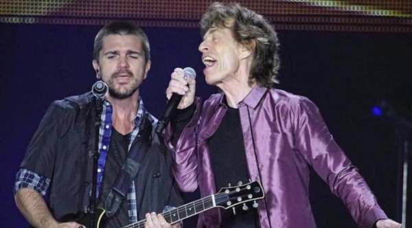 Juanes hace aparición sorpresa en el concierto de The Rolling Stones