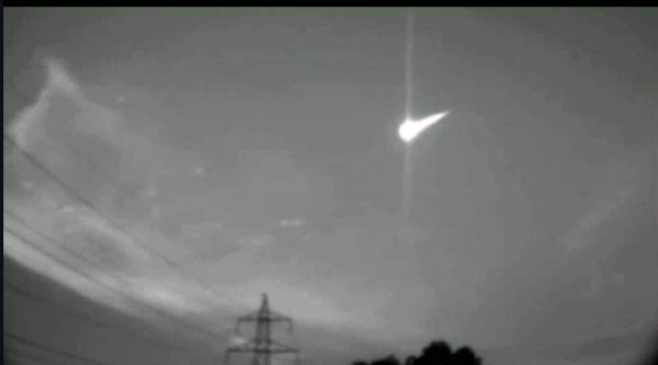 Meteorito causa explosión en Nicaragua