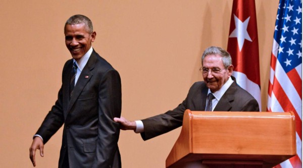 Obama y Raúl Castro celebran 'nuevo día' en la relación entre EEUU-Cuba&nbsp;&nbsp;