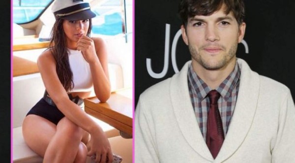 Ashton Kutcher salió con la novia de Neymar en Brasil
