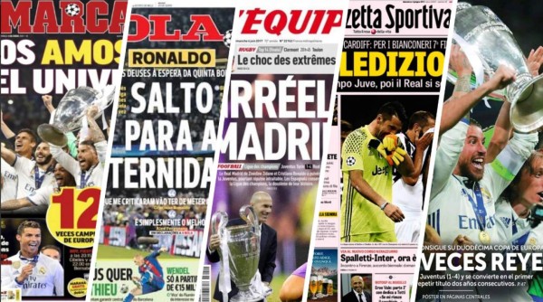 'Son leyenda': la prensa española alaba al Real Madrid por su 'Duodécima'