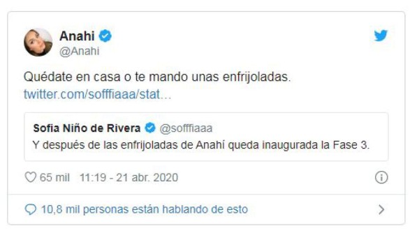 'Síganme para más recetas': Los memes que dejaron las enfrijoladas de Anahí