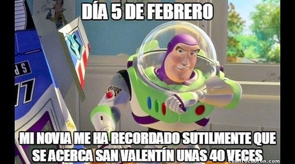 Los memes en el Día de San Valentín