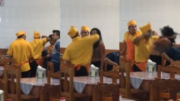 Violento ataque contra una mujer en una taquería mexicana