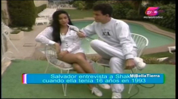 VIDEO: El día que Shakira modeló para el programa X-O