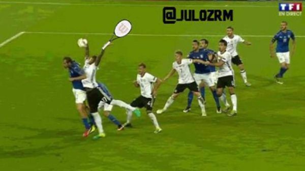 Los memes que surgieron tras el penal a favor de Italia