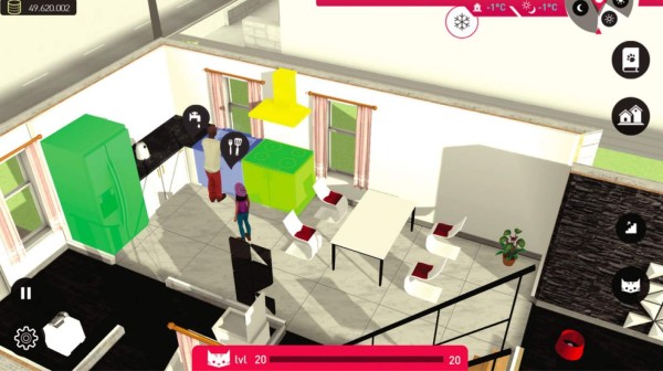 Un gato que enseña a ahorrar energía