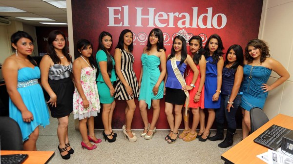 Candidatas de Lepaterique llegan a EL HERALDO