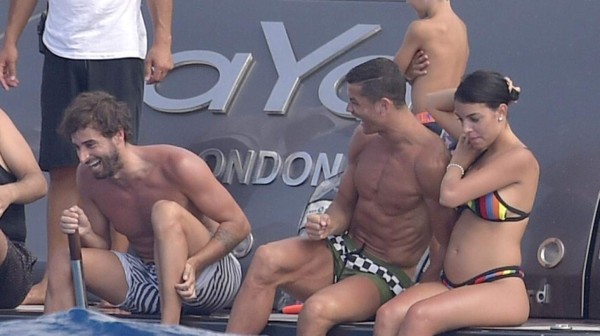 Así van las vacaciones de Cristiano Ronaldo y Georgina Rodríguez