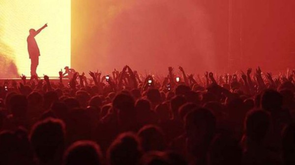 El papelón de Kanye West durante su último concierto